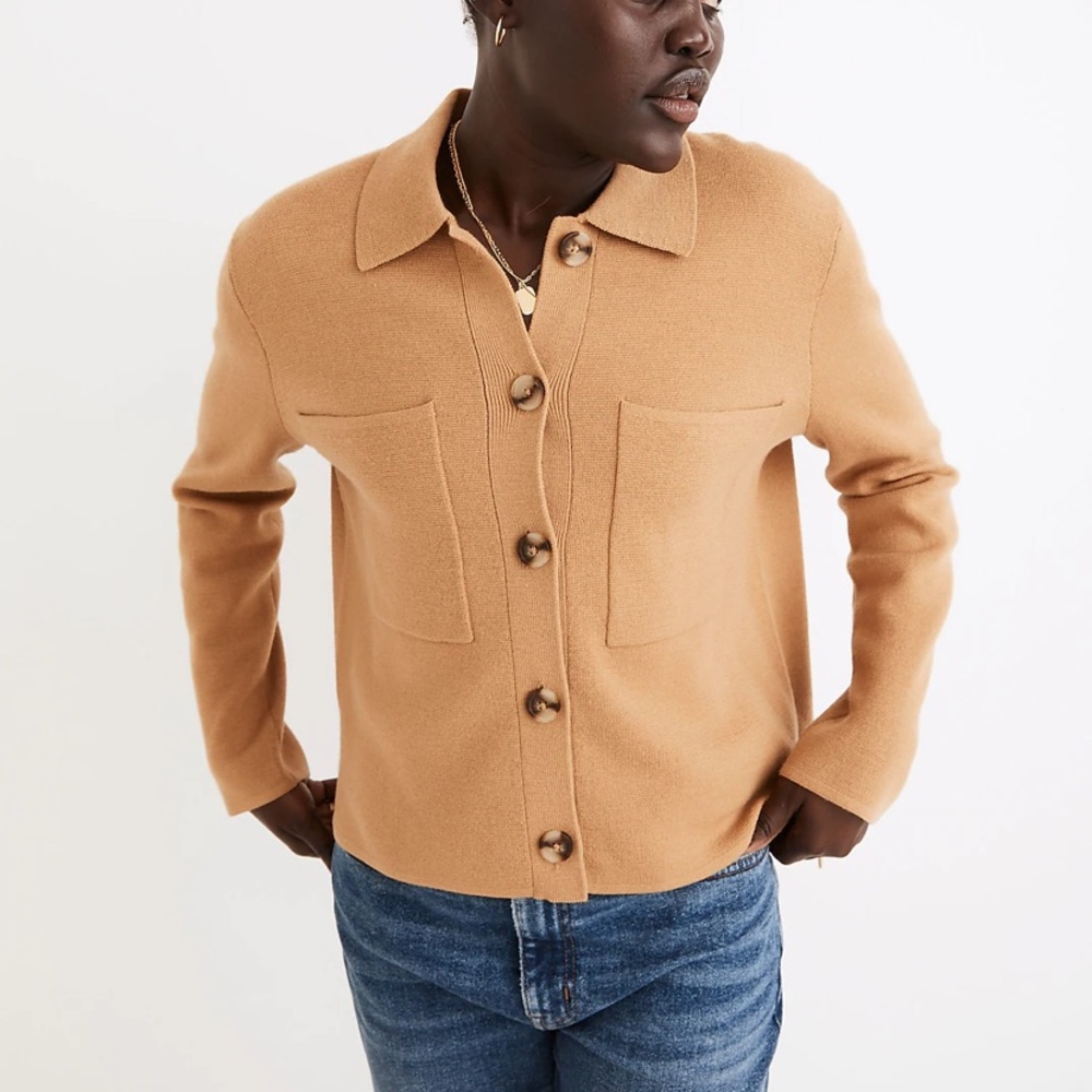 Madewell: Chore Sweater-Jacket in Medium